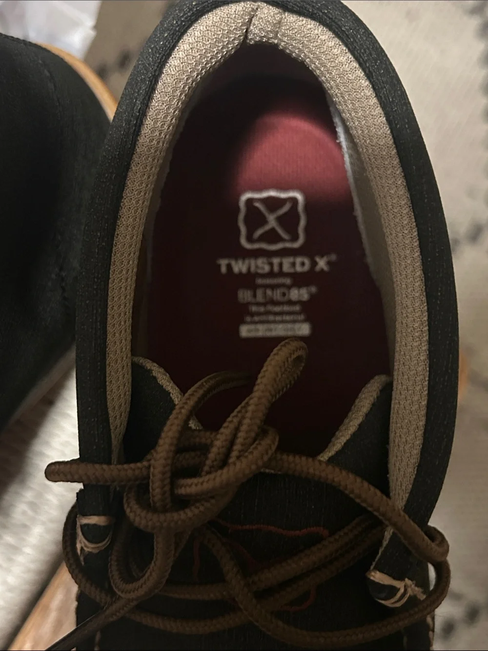 Twisted X Work charcoal Chukka Boots with Gum Sole size 10